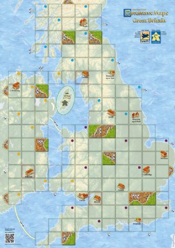 Carcassonne Maps - Great Britain